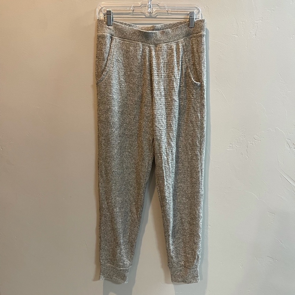Aerie real me cozy knit joggers with pockets